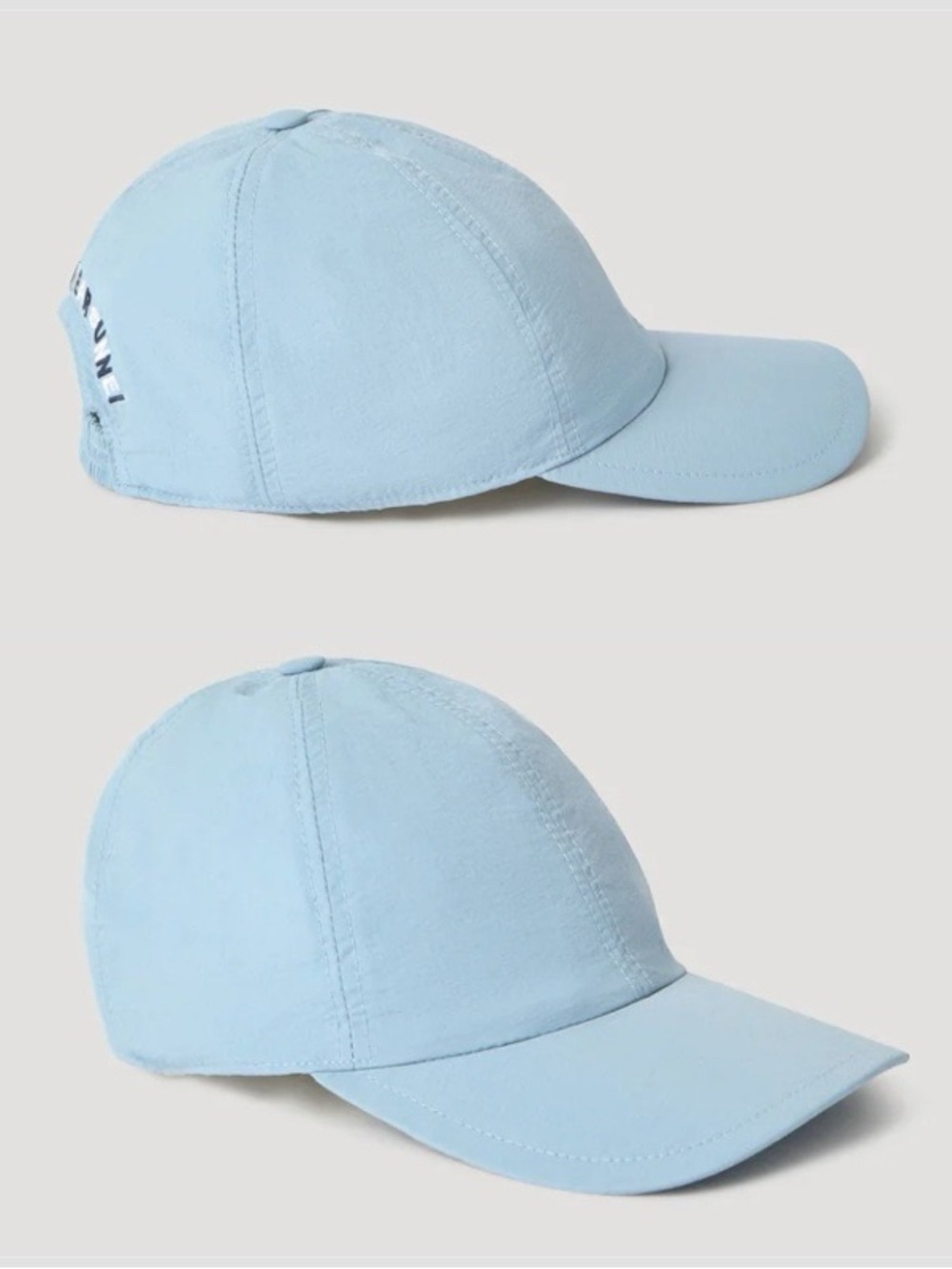 Sunnei Elastic Baseball Cap, Light Blue